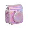 For FUJIFILM instax mini 12 Laser Full Body Leather Case Camera Bag with Strap(Pink)