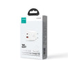 J0YROOM TCF05 20W USB+USB-C/Type-C Dual Interface Fast Charger Set, Specification:EU Plug(White)