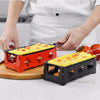 Mini Cheese Grill ,Specification: Wooden Handle Red Set