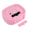 Square Candy Color Stereo Digital Silent Alarm Clock Children Student Alarm Clock(Pink)