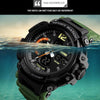 SKMEI 1343 Men Outdoor Sports Waterproof Watch Student Digital Watch(Blue Black)