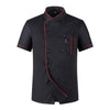 Hotel Restaurant Catering Work Clothes for Men and Women, Size:XL(Black)