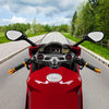 CS-764A3 12V Motorcycle Scooter Aluminum Alloy Electric Hand Grip Cover Heated Grip Handlebar(Gold)