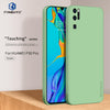 For Huawei P30 Pro PINWUYO Sense Series Liquid Silicone TPU Mobile Phone Case(Green)