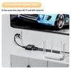 Male RJ45 3 in 1 Gigabit Network Splitter Cable Ethernet Network Coupler