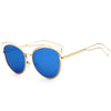 Metal Frame Cat Eye Sunglasses