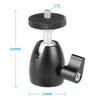 Q39 360 Degree Rotating Ball Tripod Projector Shooting Heads Accessories Cell Phone DSLR Camera Heads(1/4 Thread)
