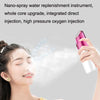Home Small Face Spray Hydrating Instrument Cold Spray Machine Beauty Oxygen Steamer(White)
