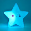 LED Bedroom Bedside Children Room Stars Cartoon Night Light(White)