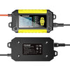 FOXSUR Cars Motorcycles 12V Lithium Cattery Charger With Battery Detection(US Plug)