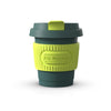 BEN.JACK Coffee Cup Car Perfume Air Conditioner Air Outlet Aromatherapy Ornaments(Dark Night Green+Fluorescent Green)