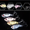 1 Set HENGJIA VIB013 Metal VIB Fake Bait Electroplated Hard Bait, Specification: 5.5cm 11g(4 Colors)