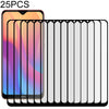 For Xiaomi Redmi 9A / 9A Sport / 9C / 9C NFC / Poco C31 / 9 Acitv 25 PCS Full Glue Full Screen Tempered Glass Film(Black)