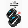 C919 1.14 inch IPX67 Waterproof Smartwatch, Support Call Reminder/ Heart Rate Monitoring /Blood Pressure Monitoring/ Sleep Monitoring (Black)