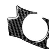 4 in 1 Car Carbon Fiber Steering Wheel Button Decorative Sticker for Lexus IS250 NX200 200t 300h, Left and Right Drive Universal