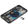 iPhone 12 Back Cover Assembly (Black) with Wireless Charging