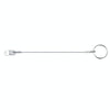 4.5mm 316 Stainless Steel Marine Hardware Spring Safety Stop, Specifications: 240mm Rope