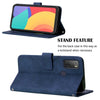 For Alcatel 1S / 3L 2021 Crossbody 3D Embossed Flip Leather Phone Case(Blue)