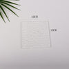 3 PCS 10 x 10cm Acrylic Texture Background Board Photo Props Background Decorative Geometric Ornaments(Ice Pattern)