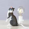 Cat Light Animal Table Lamp Mini Night Light, Power Plug:AU Plug(Look at the Tail)