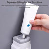 Bathroom Wall-mounted Automatic Toothpaste Squeezing Artifact(Gray)