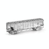 3D Metal Assembly Model Train Drilling Cruise DIY Puzzle, Style:  Train Set