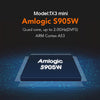 TX3 Mini 4K*2K Display HD Smart TV BOX Player with Remote Controller, Android 7.1 OS Amlogic S905W up to 2.0 GHz, Quad core ARM Cortex-A53, RAM: 2GB DDR3, ROM: 16GB, Supports WiFi & TF & AV In & DC In, AU Plug(Black)