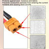 10pcs /Pack XT60 Lithium Battery Plug Protective Cover Plug Dustproof Anti-oxidation Insulation Cover(Red)