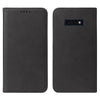 For Samsung Galaxy S10e Magnetic Closure Leather Phone Case(Black)