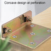 Bed Hinge Pendant Bed Accessories Furniture Hardware Corner Code With Screws, Model: Lengthened And Enlarged