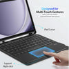 For Samsung Galaxy Tab A9+ DUX DUCIS DK Floating Magnetic Keyboard Leather Tablet Case(Black)