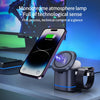 H32 15W 3 in 1 Magnetic Multifunctional Wireless Charger (Grey)