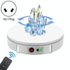 30cm Charging Rotating Display Stand Video Shooting Turntable, Load: 100kg, Power Plug:AU Plug(White)