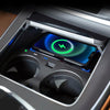 HFC-1018 Car Qi Standard Wireless Charger 10W Quick Charging for BMW X6 2020-2022, Left and Right Driving