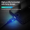 M11 3 in 1 3A USB to 8 Pin + Micro USB + USB-C / Type-C Nylon Braided Magnetic Data Cable, Cable Length: 1m (Red)