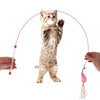 Interactive Cat Wand Teaser with Mouse & Bell | 75cm