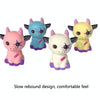 2 PCS TTPU1094 Slow Rebound Cow Animal Decompression Toy(White)