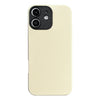 For iPhone 11 Litchi Texture TPU Black Lens Frame Phone Case(White)