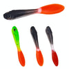 7cm 5pcs /Pack HENGJIA SO177 Dual Color Imitation Fishing Lure Freshwater Soft Dummy Bait(Color 5)