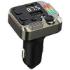 C68 Dual Port Bluetooth FM Transmitter PD 30W Car Charger Music Player Hands-Free Call