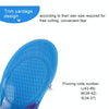 1 Pair Military Training Shock Resistance Sports Insoles Soft and Comfortable Stretch Thick Insoles, Size: M(38-42 Yards)(Blue)