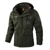 Men Casual Jacket Autumn And Winter Hooded Jacket, Size: L(Army Green)