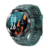 K37 1.32 Inch Heart Rate Monitoring Smart Watch With GPS Positioning Function(Green)