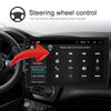 A3012 9 Inch Android Navigation CarPlay 1+32G Dual-Spindle Universal Central Control Screen Car Navigator Reversing Video Player(Standard+AHD Camera)