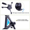 YUNTENG VCT-680RM 4-Section Folding Legs Aluminum Alloy Tripod Mount with Three-Dimensional Tripod Head for DSLR & Digital Camera, Adjustable Height: 46-138cm (Black)