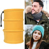 YIPINU Outdoor Cycling Bib Sport Wind And Cold Protection Thick Warm Neck Cover, Size: Free Code(Yellow)