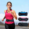 Sports Running Mobile Phone Waterproof Waist Bag, Specification:Under 7 inches(Black)