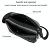 WEPOWER Men Oxford Cloth Casual Crossbody Bag Outdoor Sports Shoulder Bag(Black)