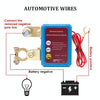Car Battery Disconnectors Remote Control Smart Disconnect Switch, Style: Intelligent With Digtal Display