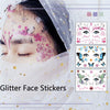 10 PCS Waterproof Music Festival Glitter Tattoo Stickers(LG-005)